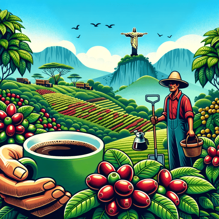 Brazilian coffee scene